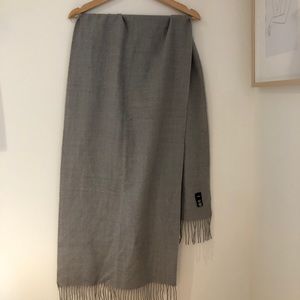 Indigo Gray Scarf
